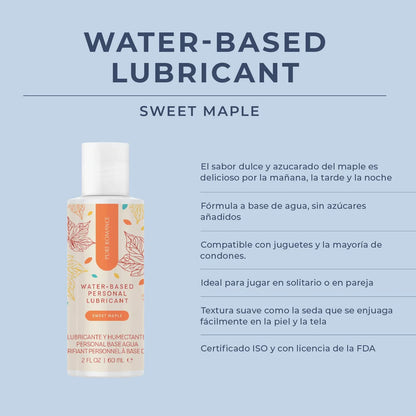 Water-Based Personal Lubricant - Sweet Maple