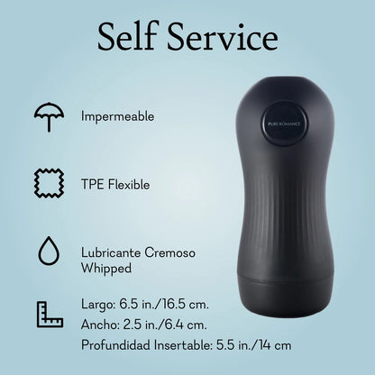 Self Service – Masturbador Elegante y Compacto