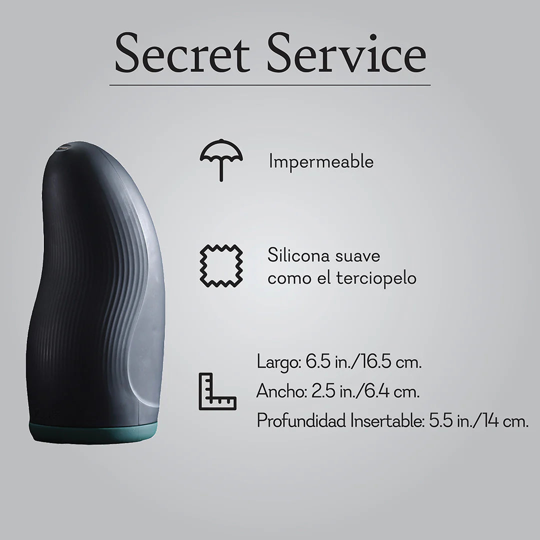 Servicio Secreto- Masturbador con Vibración para hombre