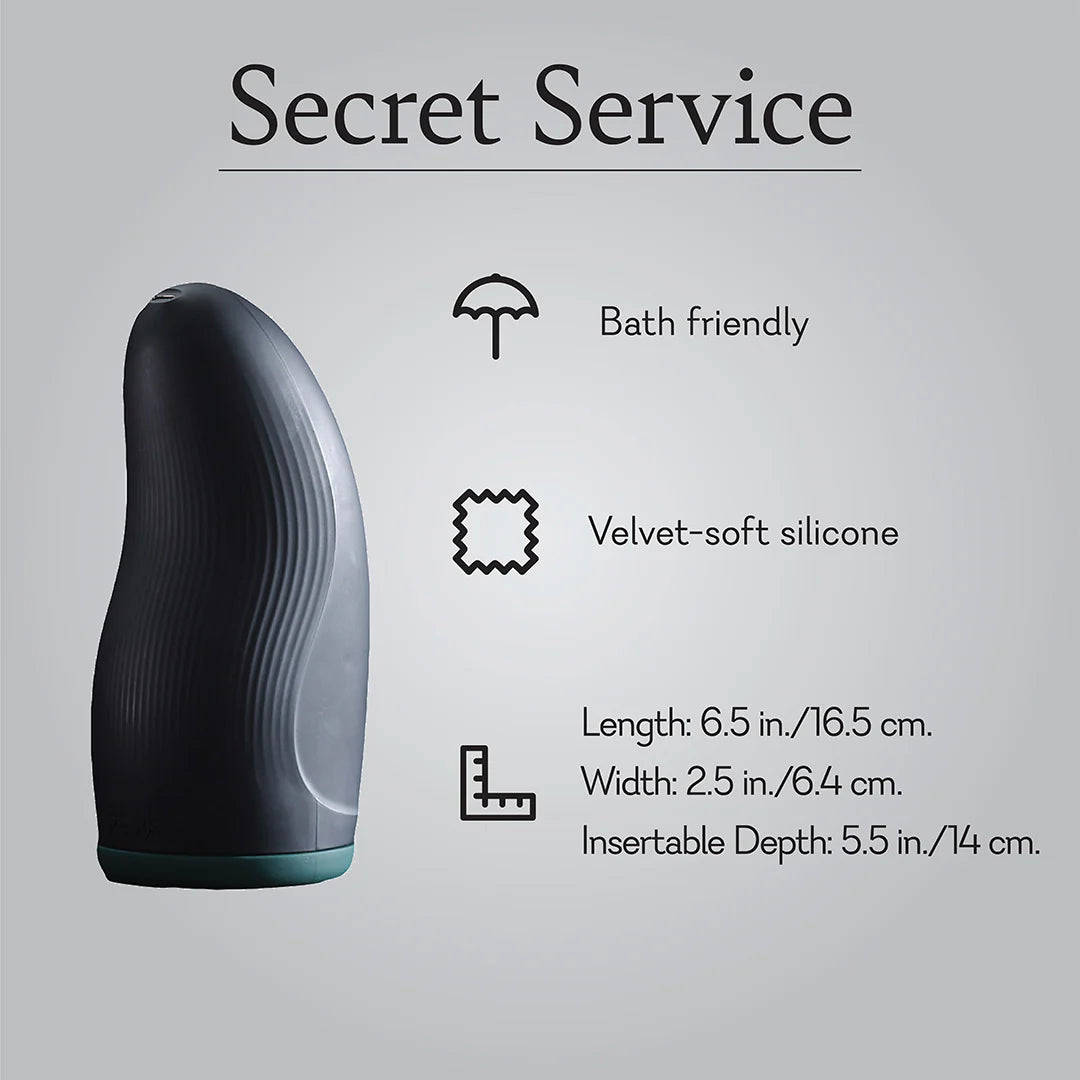 Servicio Secreto- Masturbador con Vibración para hombre