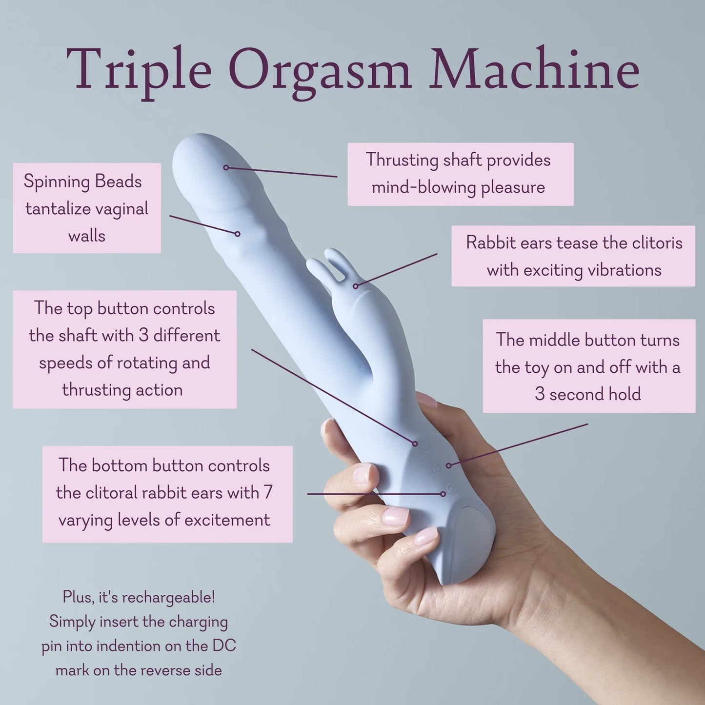 Triple Orgasm Machine- Tom