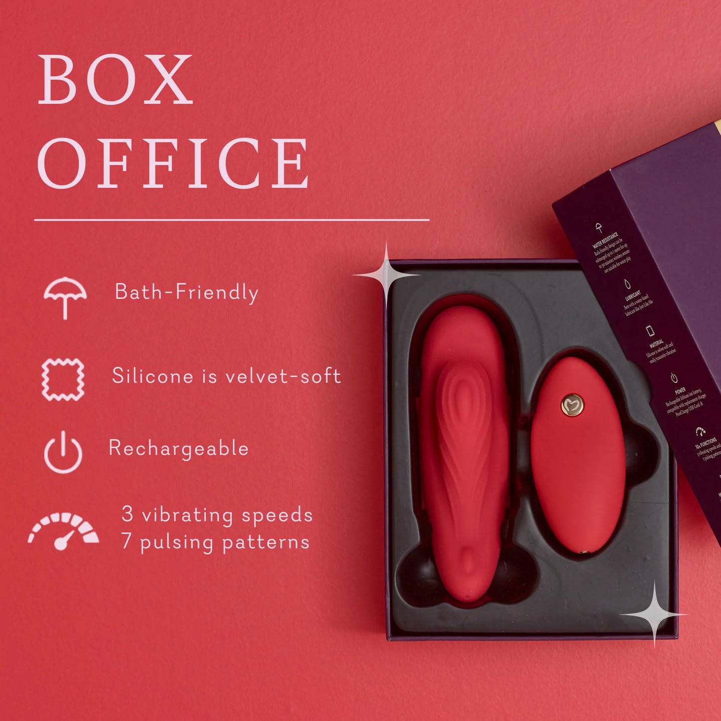 Box Office – Vibrador para Clítoris con Control Remoto