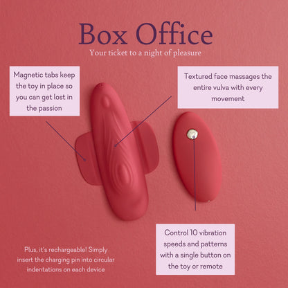 Box Office – Vibrador para Clítoris con Control Remoto