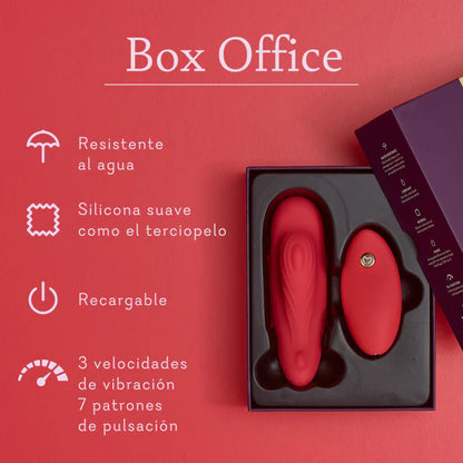 Box Office – Vibrador para Clítoris con Control Remoto