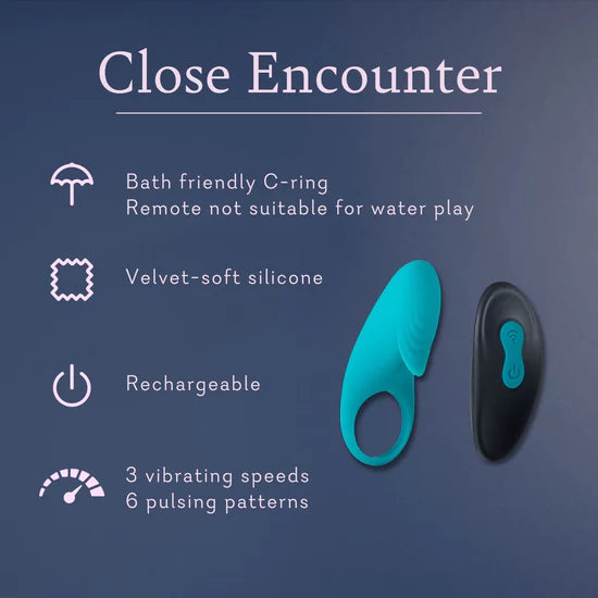 Close Encounter- El Tiburon/ Juguete para parejas con control remoto